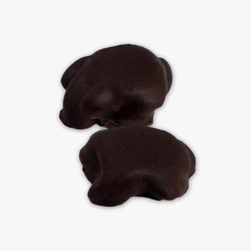tortues d'amandes chocolate noir