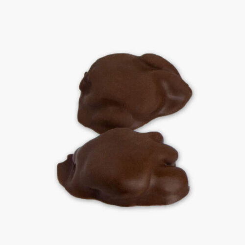 tortues d'amandes au chocolat au lait