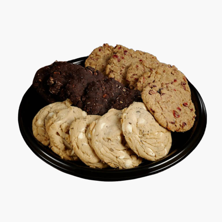 assorted cookies platter