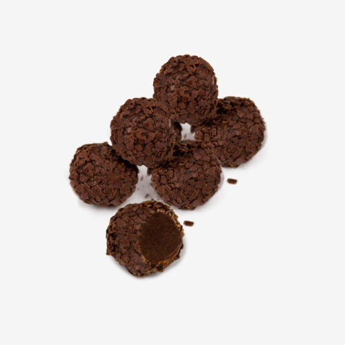 truffes aux framboises
