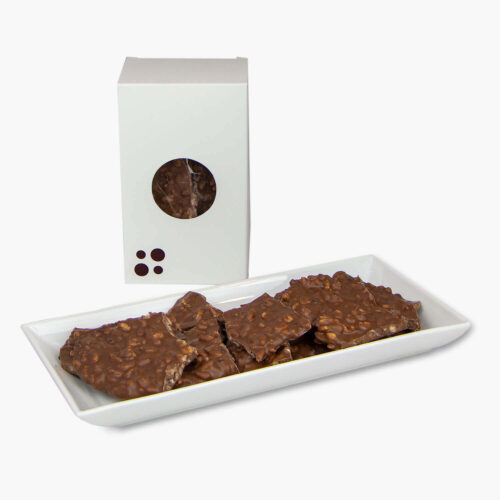 écorce moka croustillante chocolat au lait