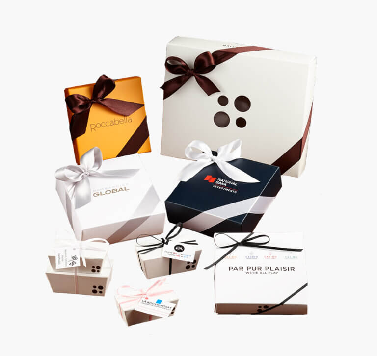 custom chocolate gifts with tags