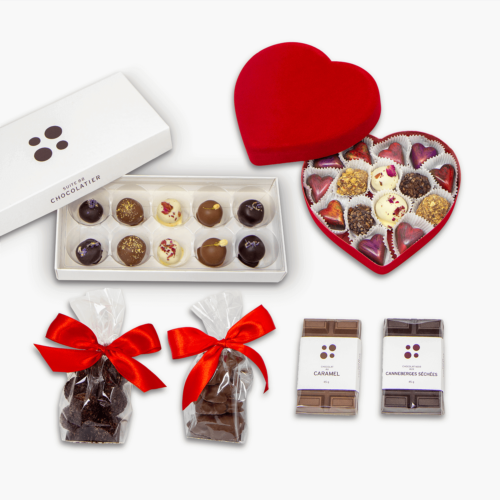 medium Valentine's Day gift box contents