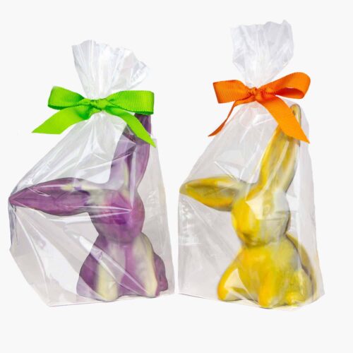 2 grands lapins de Pâques