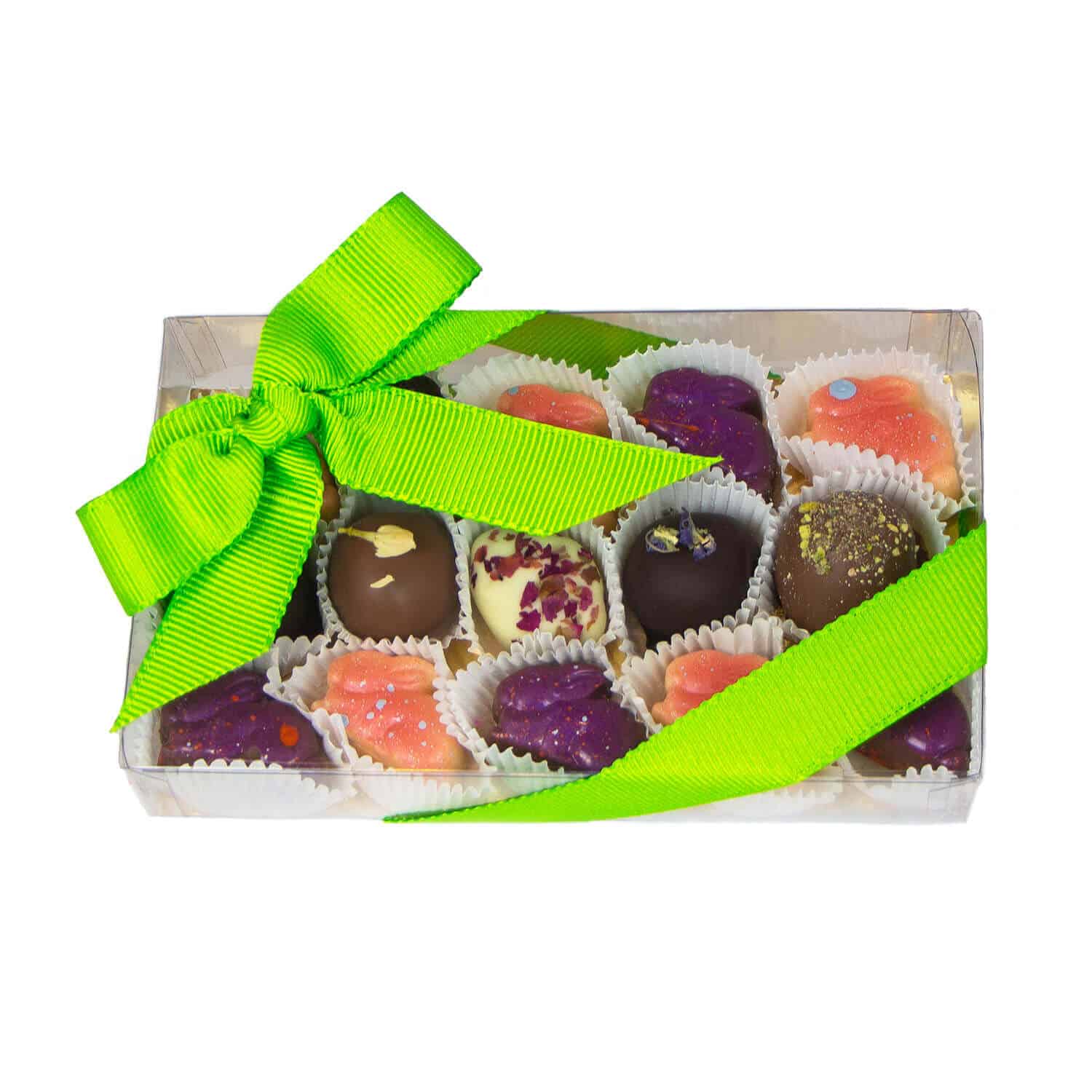 floral truffles and bunnies