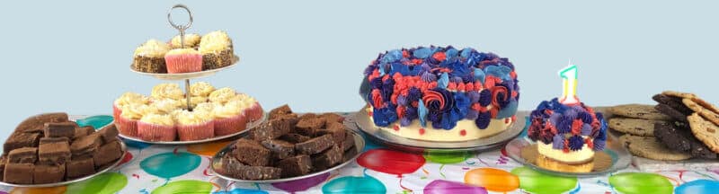 birthday sweet table