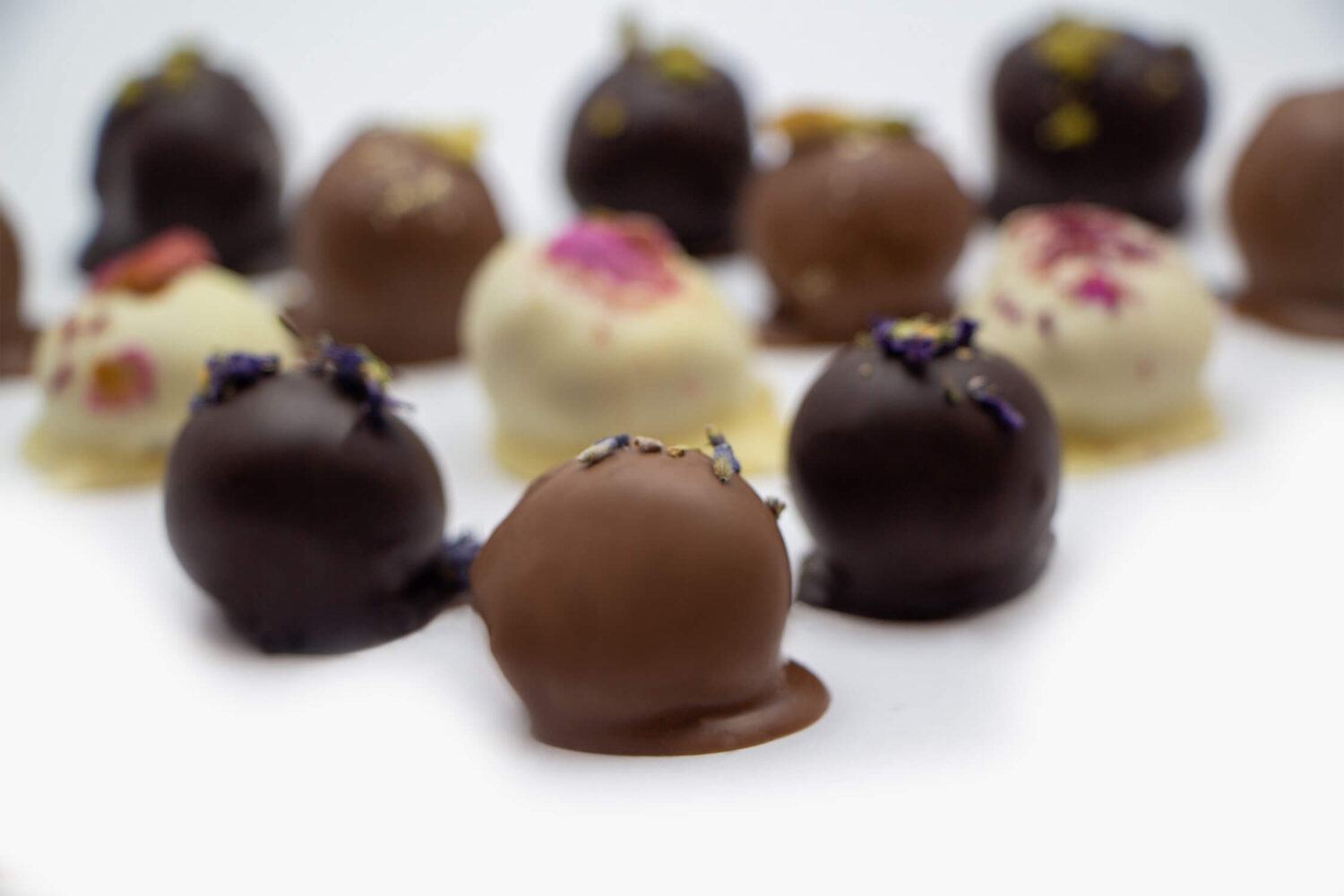 floral truffles